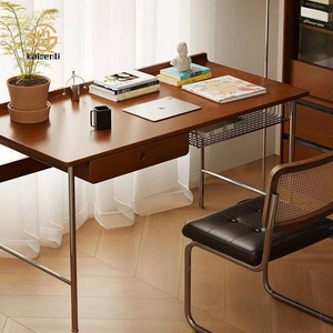 Solid Wood Office Writing Desks Homestay and Hotel Comfortable Backrest <b>Chairs</b> Tireless for Long Time <b>Study</b> Computer Hotel TV Ca - Product Image 1