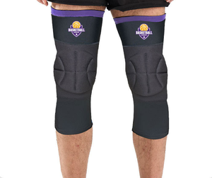 Genouillère de soutien rotulien extra longue pour hommes et femmes, protection sportive pour le basketball et la course à pied - Product Image 1
