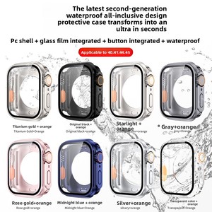 เคสสมาร์ทวอทช์กันน้ำรองรับ <span class=keywords><strong>Apple</strong></span> iWatch S10 360เต็มจอพร้อมตัวป้องกันหน้าจอในตัว - Product Image 3