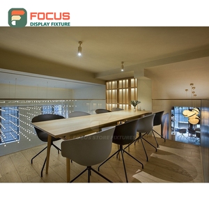 Mostrador de Servicio para Cafetería de Gran Formato con Panel de Vidrio Templado, Zona de Exhibición de Accesorios, Mostrador de Caja para Cafetería - Product Image 5