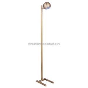 Lámpara de Pie de Hierro Negro con Interruptor de Pie para Sala de Estar, Lámpara Alta para Dormitorio, Oficina/Sala de Estar/Mesita de Noche - Product Image 6