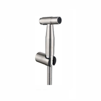 Sky-9077 Offre Spéciale acier inoxydable 304 douchette murale support mural avec douche shattaf robinet de bidet de salle de bain