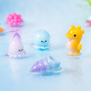 อุปกรณ์จัดสวนสัตว์ทะเลสุดสร้างสรรค์ขนาดเล็กภูมิทัศน์ขนาดเล็กถังไม้เก็บปลาทะเลหีบ<span class=keywords><strong>สมบัติ</strong></span>ทะเลปลาหมึก - Product Image 4