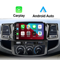 Autoradio Android 12 Crbrillar 9 pouces pour Toyota HILUX 2005-2014, autoradio, Carplay, Android Auto, GPS, Wifi, Hifi, FM, RDS