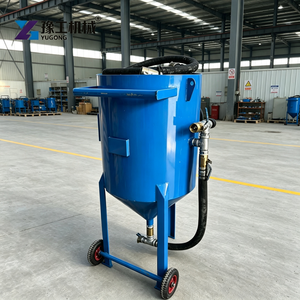 Machine de sablage à pression avec réservoir de 400 L pour chantier naval et plateforme offshore - Product Image 2