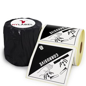 UN3480 <span class=keywords><strong>UN3481</strong></span> 4 "X 4" Batería de litio Etiquetas de envío Etiqueta de advertencia Etiqueta adhesiva - Product Image 5