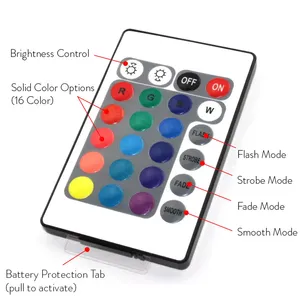 Deluxe Acrylic Xoay Sân Khấu Spotlight Đồ chơi hình hộp hiển thị với 8 LED pivoting đèn, xoay cơ sở & màu sắc thay đổi đèn - Product Image 6