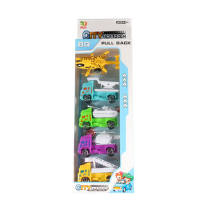 6 pièces/ensemble <span class=keywords><strong>de</strong></span> véhicules jouets à tirer en arrière, <span class=keywords><strong>voiture</strong></span> 1:64, course, ferme, ambulance, militaire, pompiers, police, jouets militaires pour enfants, modèles <span class=keywords><strong>de</strong></span> voitures jouets - Product Image 5