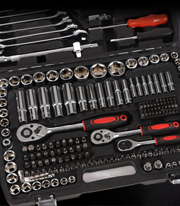 Juego de Llaves de Trinquete Profesional de 216 Piezas, 1/4" 3/8" 1/2", Kit de Reparación de Arañazos para Automóviles - Product Image 2