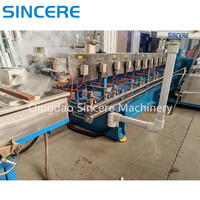 Machine d'extrusion-granulation entièrement automatique pour PE, PP, PS, PET, PC