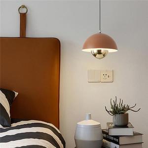 Suspension de chevet en forme de bourgeon de fleur danoise, petite lampe suspendue moderne et simple, réglable en hauteur et à intensité variable pour salle à manger et bar - Product Image 5