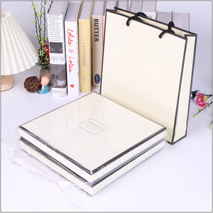 Square Top And Bottom Lid <b>Box</b> 25x25x3 Cm <b>Gift</b> Packaging Paper <b>Box</b> For Scarf Sock Underwear Storage - Product Image 2