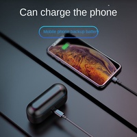 Auriculares Inalámbricos de Venta Directa de Fábrica, Nuevo Soporte para Teléfono Móvil, Auriculares 3 en 1, Diseño Creativo, Auriculares Inalámbricos