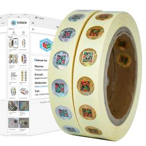 ระบบแสดงความถูกต้อง <span class=keywords><strong>AI</strong></span> แบบกำหนดเองเพื่อป้องกันการฉ้อโกงของแบรนด์สามารถระบุผลิตภัณฑ์ของแท้และของปลอมได้อย่างรวดเร็ว3D สติกเกอร์ติดฉลากรหัส QR - Product Image 1