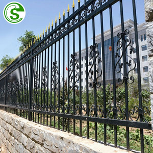 Clôture de jardin en acier antivol, barrière de sécurité à piquets pour extérieur, anti-corrosion – Offre Spéciale - Product Image 6