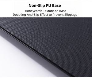 Alfombrilla de Ratón para Juegos de Vidrio Templado Ultra Suave, Base de Silicona Antideslizante y Duradera de Baja Fricción, Diseño de <span class=keywords><strong>Anime</strong></span> para Esports, en Stock - Product Image 3