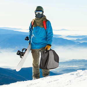 <span class=keywords><strong>Sac</strong></span> à bandoulière pour bottes de <span class=keywords><strong>ski</strong></span> pour hommes, avec rembourrage, fermeture éclair étanche, design croisé - Product Image 4