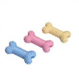 Giocattoli per Cani all'Ingrosso dal Produttore: Giocattoli Interattivi in Corda con Nodi per la Pulizia dei Denti e in TPR da Masticare - Product Image 1