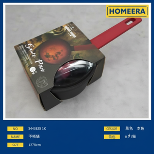 Wholesale Set of 6 Aluminum Sauce <b>Pans</b> 18x8cm Casseroles with Removable <b>Handles</b> High Quality Cooking Frypans Custom Logo - Product Image 1