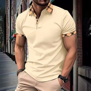 Nuevo Polo para hombre, camiseta Polo de manga corta de secado rápido para hombre, camiseta Polo de algodón de alta calidad de talla grande para hombre - Product Image 4