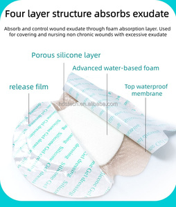 Cuscinetto Antidecubito a Pressione a Forma di Cuore in Schiuma Poliuretanica Sacrale HDS Brand 18x18cm Colore Pelle per Anziani Allettati - Product Image 5