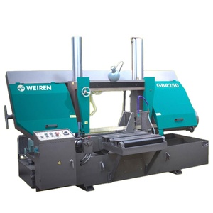 Gb4250 85 nhà sản xuất ban đầu chất lượng cao đôi cột bán tự động kim loại ban nhạc đã thấy máy cắt 500 mét bandsaw - Product Image 1