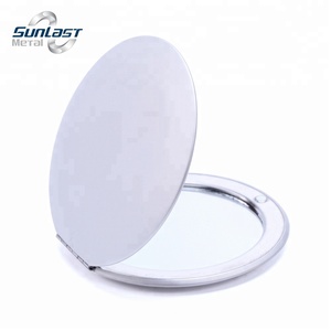 Tùy Chỉnh Quảng Cáo Mini Người Phụ Nữ Hai Mặt Kim Loại Nhôm Túi Màu Đỏ Gương - Product Image 4