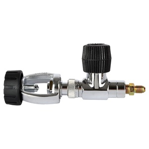 Gonfleur BCD réglable en aluminium pour équipement de plongée, tuyau de 3/4 pouce, longueur de 16 pouces, modèle AW-3 d'Aropec Sports Corp. - Product Image 1