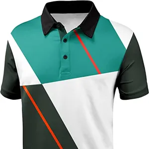 Factory Supplier Men 100% Cotton Pique Embroidery Logo Casual Business Uniform Golf Polo T Shirt