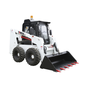 2024新品到着WS50ディーゼルホイールスキッドステアローダー50hp A/Cパーキンスエンジン4-in-1バケットコアコンポーネント - Product Image 2