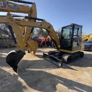 Excavatrice d'occasion Caterpillar CAT305.5 très demandée, mini-excavatrice d'occasion CAT305.5E, excavatrice sur chenilles hydraulique de 5,5 tonnes - Product Image 1