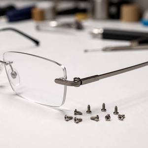 Viti autofilettanti personalizzate in acciaio inossidabile con testa a croce Phillips, filettatura A, mini viti per occhiali - Product Image 1