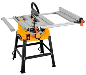 Sierra de Mesa de 10 Pulgadas para Trabajar la Madera, Puede Equiparse con Máquina de Grabado, Sierra Ingletadora, Sierra de Doble Propósito para Aluminio y Madera - Product Image 2