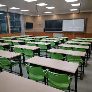 Trường Đôi Chỗ Ngồi Bàn Và Ghế Lớp Học Bàn Ghế Trường Đại Học - Product Image 6