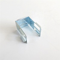 Etiquettes de mobilier en forme de U, partie à ressort en acier inoxydable plaqué nickel de Zinc, partie d'estampage progressif
