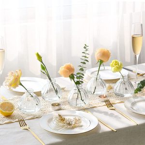 Commercio all'ingrosso popolare personalizzato chiaro nuovo stile unico <span class=keywords><strong>vaso</strong></span> <span class=keywords><strong>di</strong></span> vetro bocciolo <span class=keywords><strong>di</strong></span> <span class=keywords><strong>cristallo</strong></span> minimalista <span class=keywords><strong>vaso</strong></span> <span class=keywords><strong>di</strong></span> <span class=keywords><strong>fiori</strong></span> alla rinfusa per la casa - Product Image 3