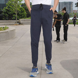 กางเกงจ็อกเกอร์ผู้ชาย กางเกงวอร์มลำลอง ทรงเข้ารูป ปลายขาจั๊มพ์ ระบายอากาศได้ดี ผ้าคอตตอนผสม สไตล์สตรีทแวร์ - Product Image 3