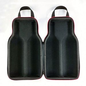 Custom Portable Hard Shell EVA Wine and Tea Pot Case Fashionable Handled Travel Waterproof Cover for Wine <b>Bottles</b> - Product Image 2