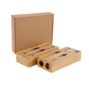 Kitchen Organizer Wrap GREENSIDE Amazon Hot Sale Kitchen Drawer Bamboo Roll Organizer Holder Wrap Dispense With Cutter And Labels