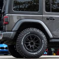 Rines de Aleación de Aluminio 17X8.5, Rines Todoterreno 6X139.7, Rines Multirradio Flow Form para Camionetas y SUV, para Silverado, Land Cruiser, Sierra