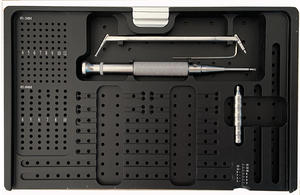 Kit de Instrumentos para Placas de Bloqueo de 1.6 mm, Instrumentos Quirúrgicos Veterinarios Ortopédicos para Animales Pequeños, Guía de Broca, Implantes de Placa Ósea - Product Image 3
