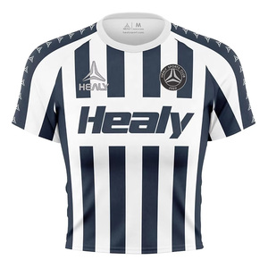 تي شيرت قصير مخصص للفتيات بتصميم ضيق، قميص رياضي رجعي، زي مشجعات، تي شيرت نسائي قصير - Product Image 1