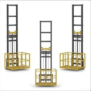 कम लागत वाली नई प्रकार के ऊर्ध्वाधर हाइड्रोलिक माल लिफ्ट इलेक्ट्रिक नियंत्रण कुशल उठाने वाली माल लिफ्ट मेज़नाइन और गोदाम के लिए - Product Image 1