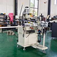 Fraise copieuse à double tranchant pour trous de serrure de profilés PVC de volets, à tête unique, pour usine de fabrication