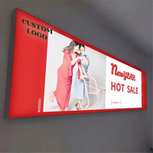 Customized Backlit Led <b>Light</b> Box <b>Sign</b> Profile Backlit <b>Light</b> Box A2 Wall Mounted <b>Light</b> Box - Product Image 1