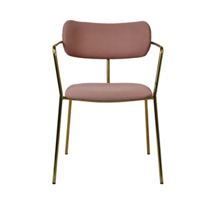 Popolare di Vendita Calda Articolo Living Room Furniture <span class=keywords><strong>Design</strong></span> Moderno in Metallo Dorato Gamba Variopinto Tessuto di Soggiorno per Il Tempo Libero Sedia per La Vendita - Product Image 2