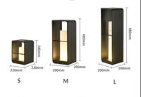 Lámpara Solar LED para Jardín, Exterior, de Acero Inoxidable, Impermeable IP65, Decoración de Paisaje, Modelo de Alimentación Eléctrica