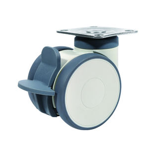 Herstellerlieferung Krankenhaus medizinisches Bett Rollen 3 Zoll Zwillingsräder medizinische Rollen Räder medizinische Rollen - Product Image 4