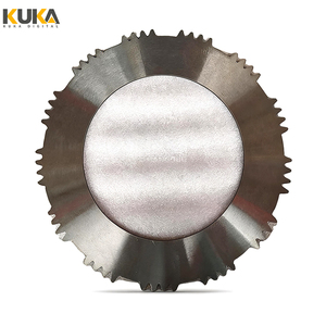 แผ่นกันเสียดสีสำหรับ Kawasaki 37212-20160 แผ่นเหล็ก 3721220160 404*255*4.9/OT52 แผ่นเบรกสำหรับรถตัก - Product Image 1