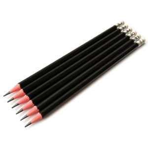 <span class=keywords><strong>Crayon</strong></span> à mine HB en <span class=keywords><strong>plastique</strong></span> rond de 7,5 pouces pour l'école, promotionnel en gros, avec gomme - Product Image 5